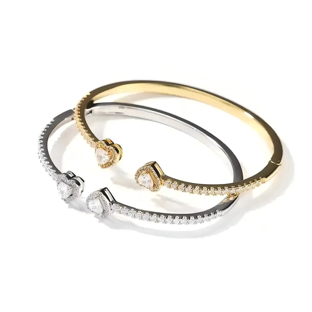 Crytal Heart Bracelet