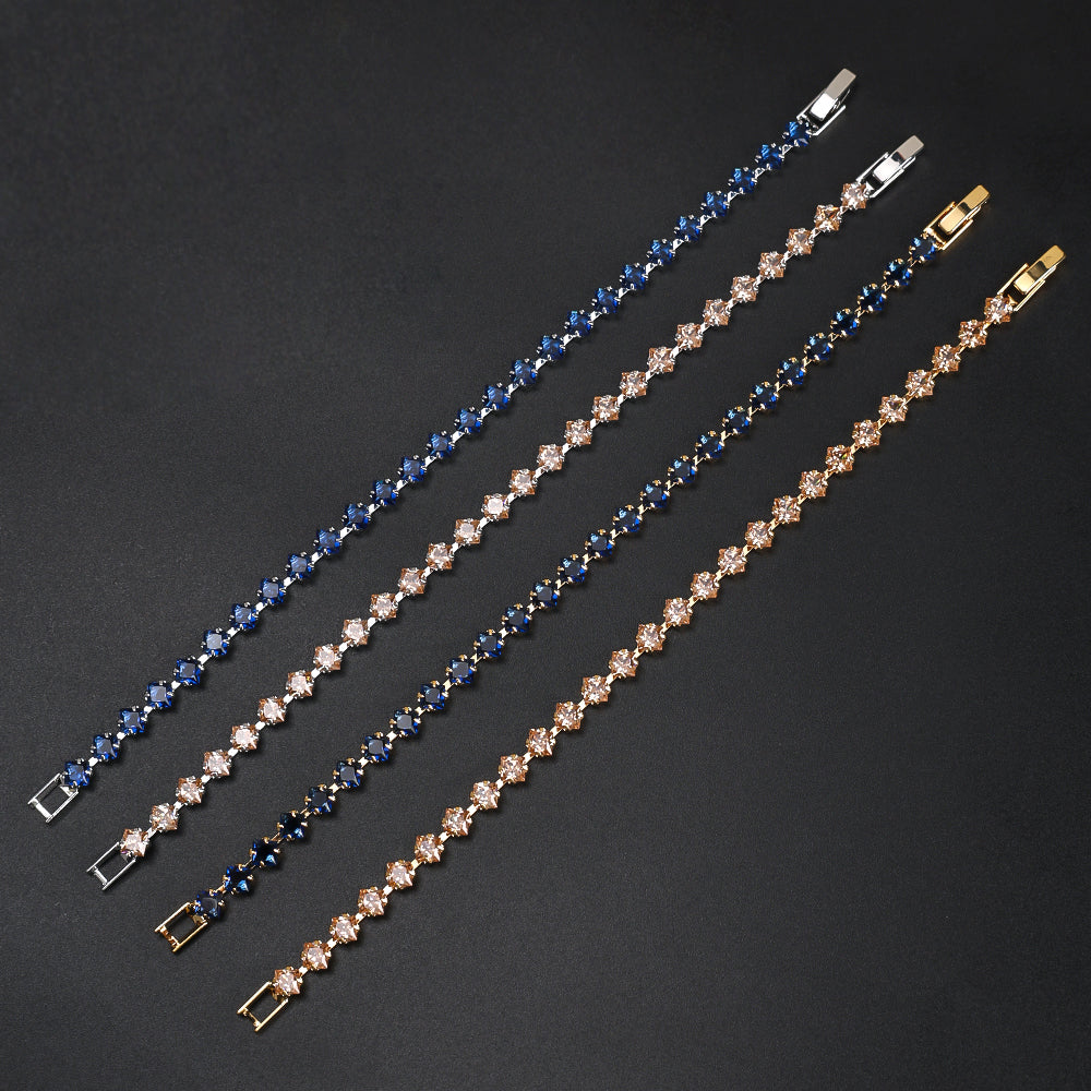 Sapphire Glow Bracelet